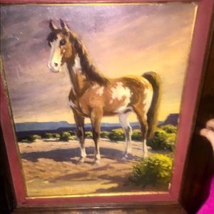 Loyd Mitchell original oil painting painting 1971.